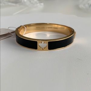 Kate Spade ♠️ Bangle - new - Black & Gold.